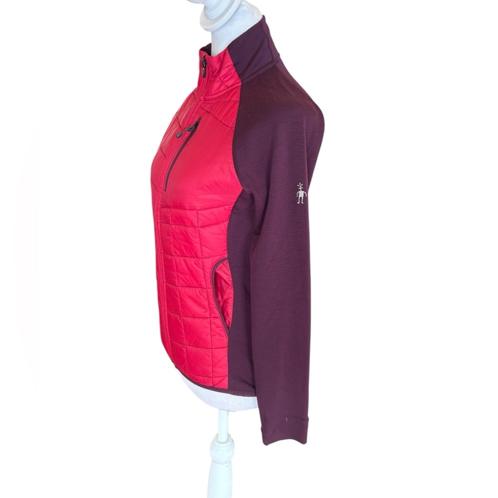 Smartwool PhD Wool Jacket Smartloft Divide Pink M… - image 4